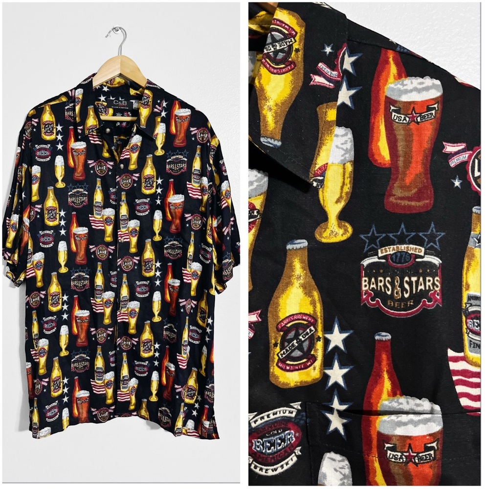 C & B by Croft & Barrow Vintage Big Man Shirt